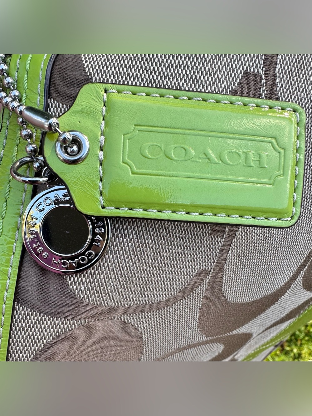 Coach Soho Signature C jacquard hobo shoulder bag crossbody - Picture 3 of 7